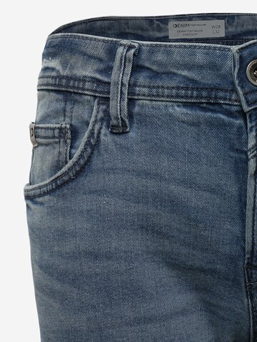 Coupe slim Jean 'PIERS' TOM TAILOR DENIM en bleu