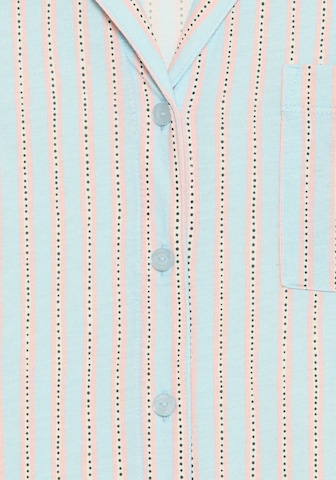 s.Oliver - Camisa de pijama em azul