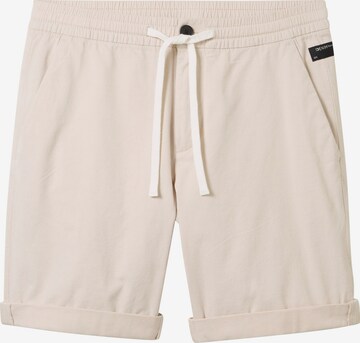 TOM TAILOR DENIM Shorts in Beige: predná strana