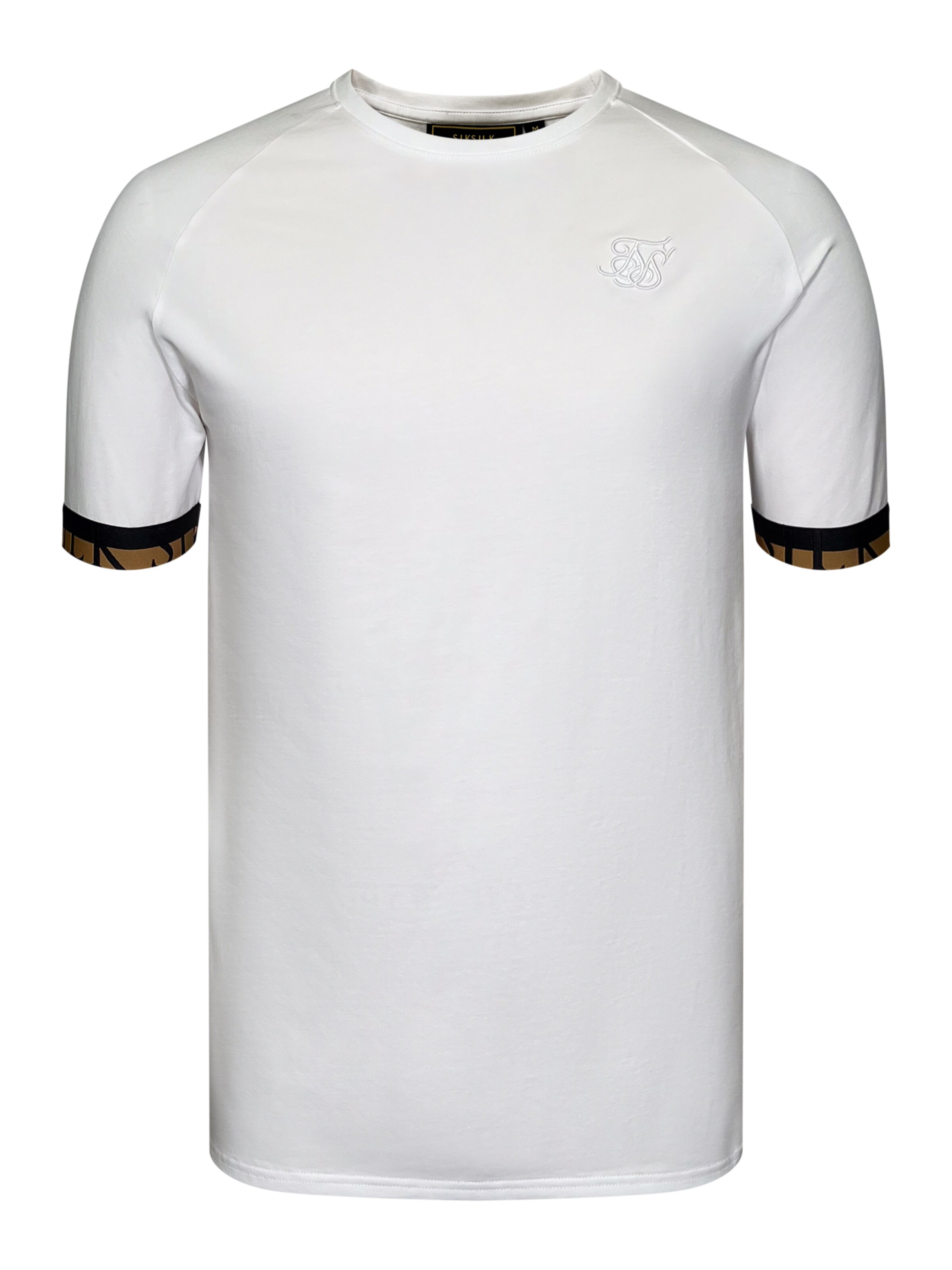 SikSilk Shirt 'Tech' in White: front