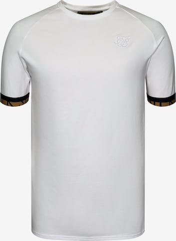 SikSilk Shirt 'Tech' in White ABOUT YOU
