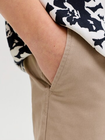 JJ Rebelregular Hlače 'JREBSHARP' - smeđa boja