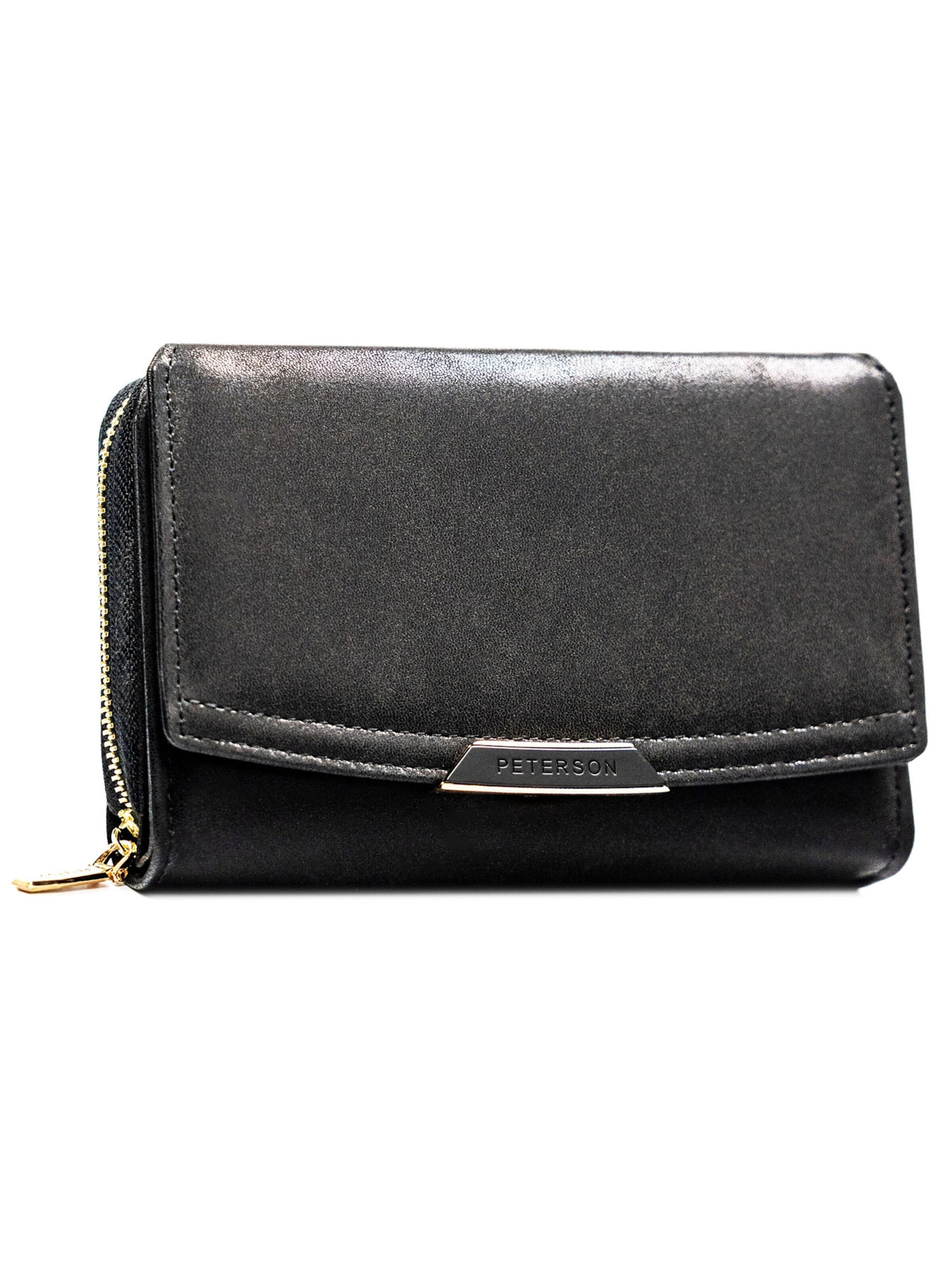 Tomshop24-7 Wallet 'Peterson Eco RFID' in Black: front