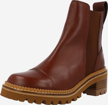 See by Chloé Chelsea boots 'Mallory' in Brown: front