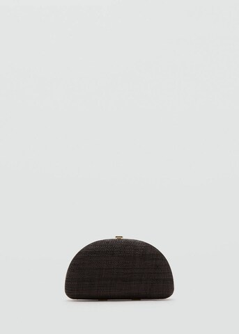 MANGO Clutch 'Monir' in Braun