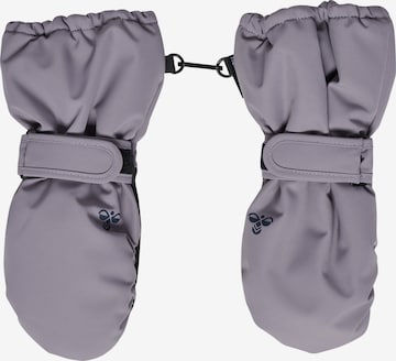 Gants de sport Hummel en gris : devant