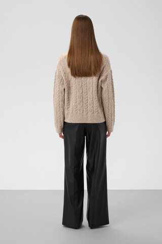 Pull-over 'Dalia' SOAKED IN LUXURY en marron
