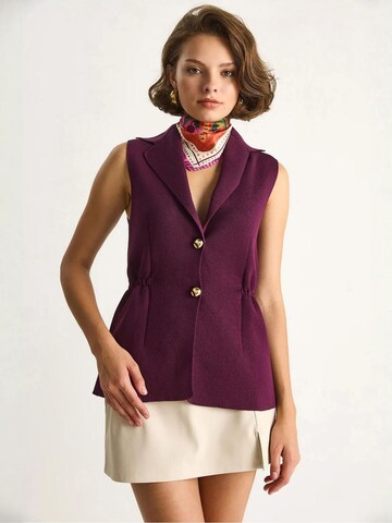 Bianco Lucci - Colete em vermelho: frente