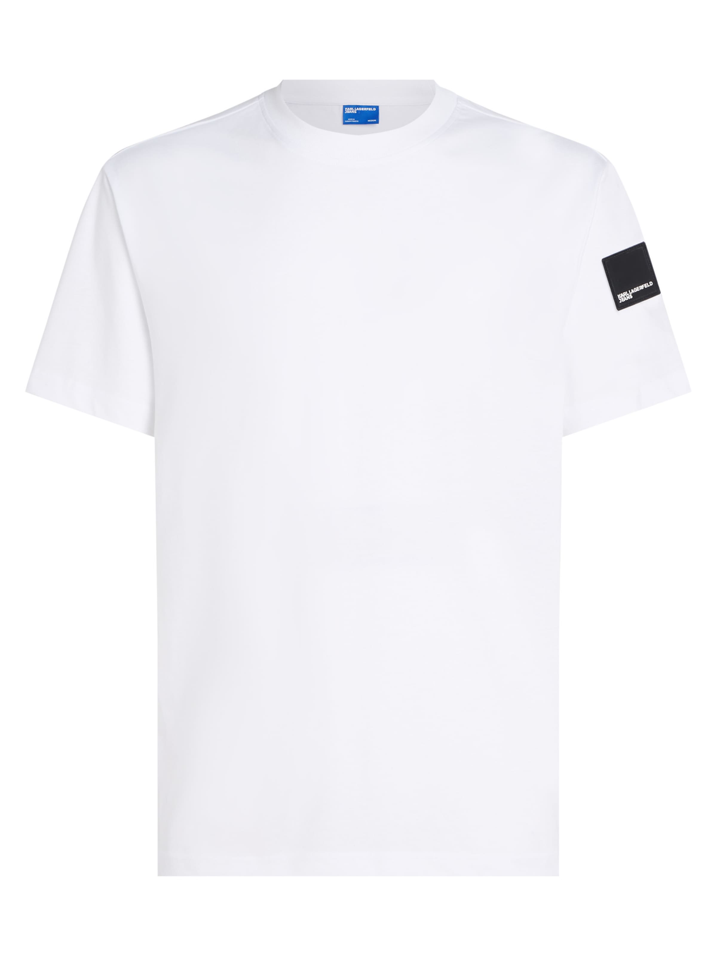 KARL LAGERFELD JEANS Bluser & t-shirts i sort / hvid, Produktvisning