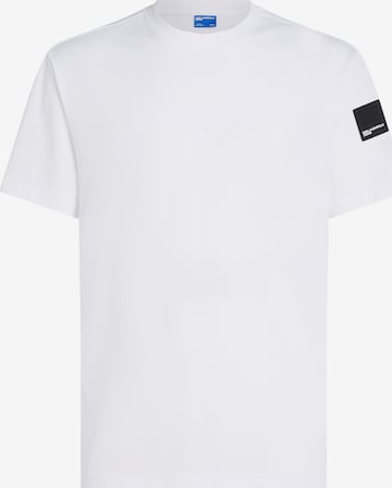 Maglietta di KARL LAGERFELD JEANS in bianco: frontale