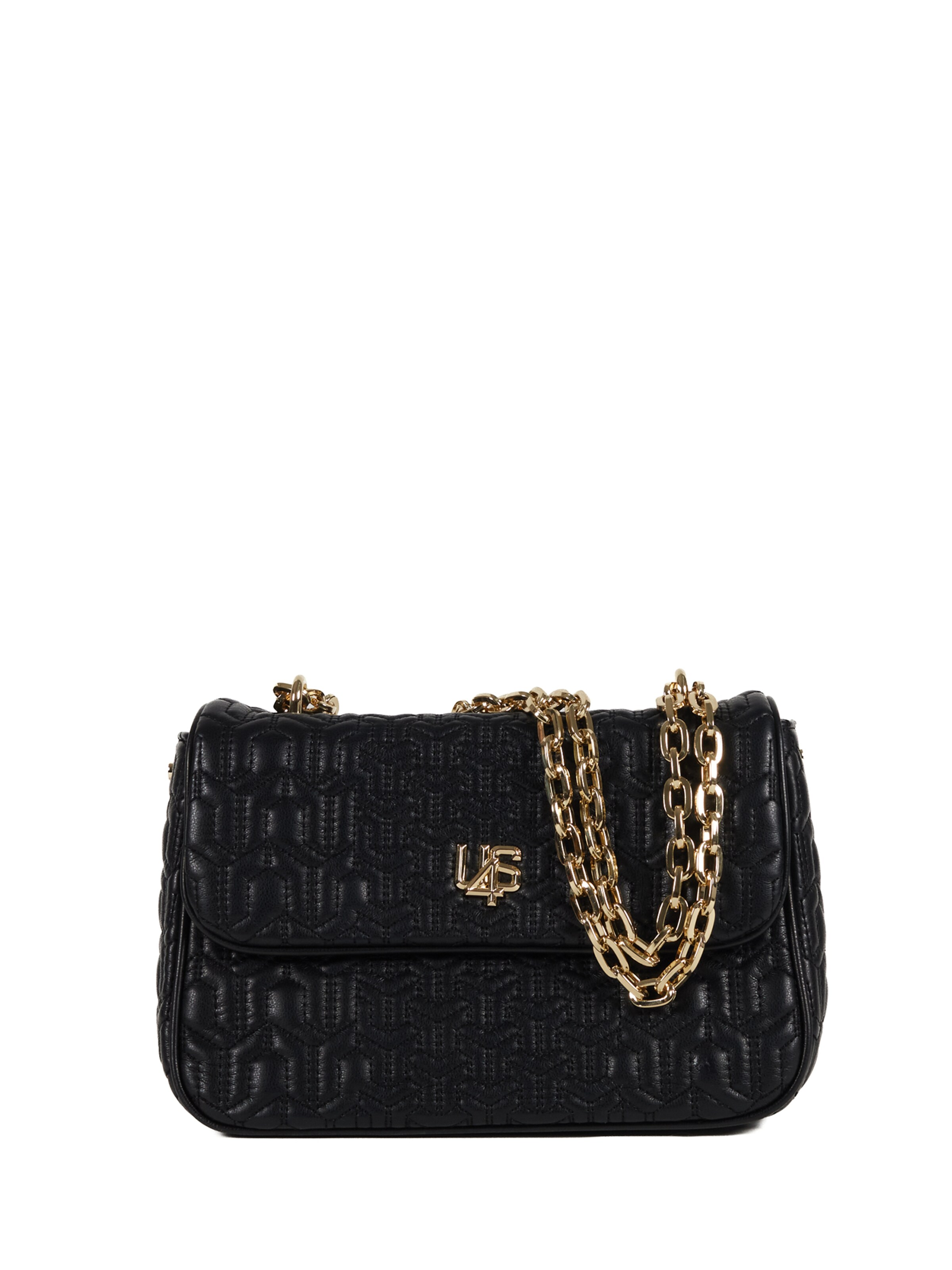 Borsa a spalla di 4US PACIOTTI in nero: frontale