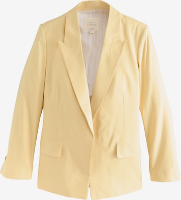 Sacou de la Next pe galben: față