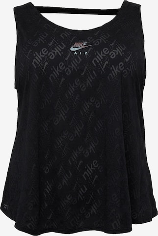 Nike Sportswear - Top deportivo en negro: frente
