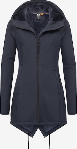Veste de survêtement 'Wingi' Ragwear en bleu : devant