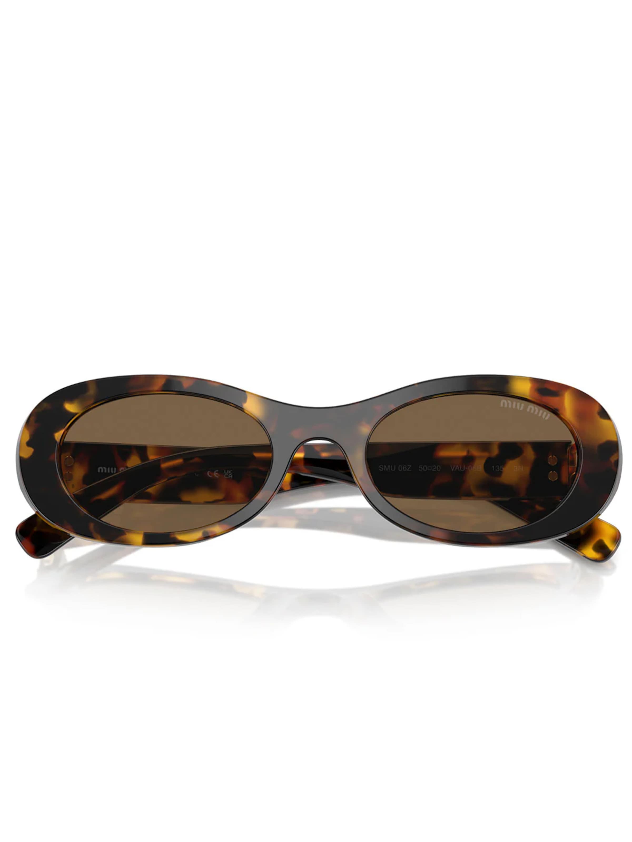 Lunettes de soleil 'Marrone Scuro Donna' Miu Miu en marron
