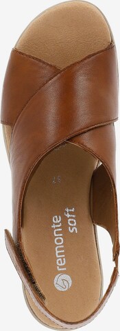 REMONTE Sandals in Brown