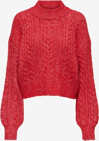 ONLY Neulepaita 'ONLIda' värissä punainen: etupuoli