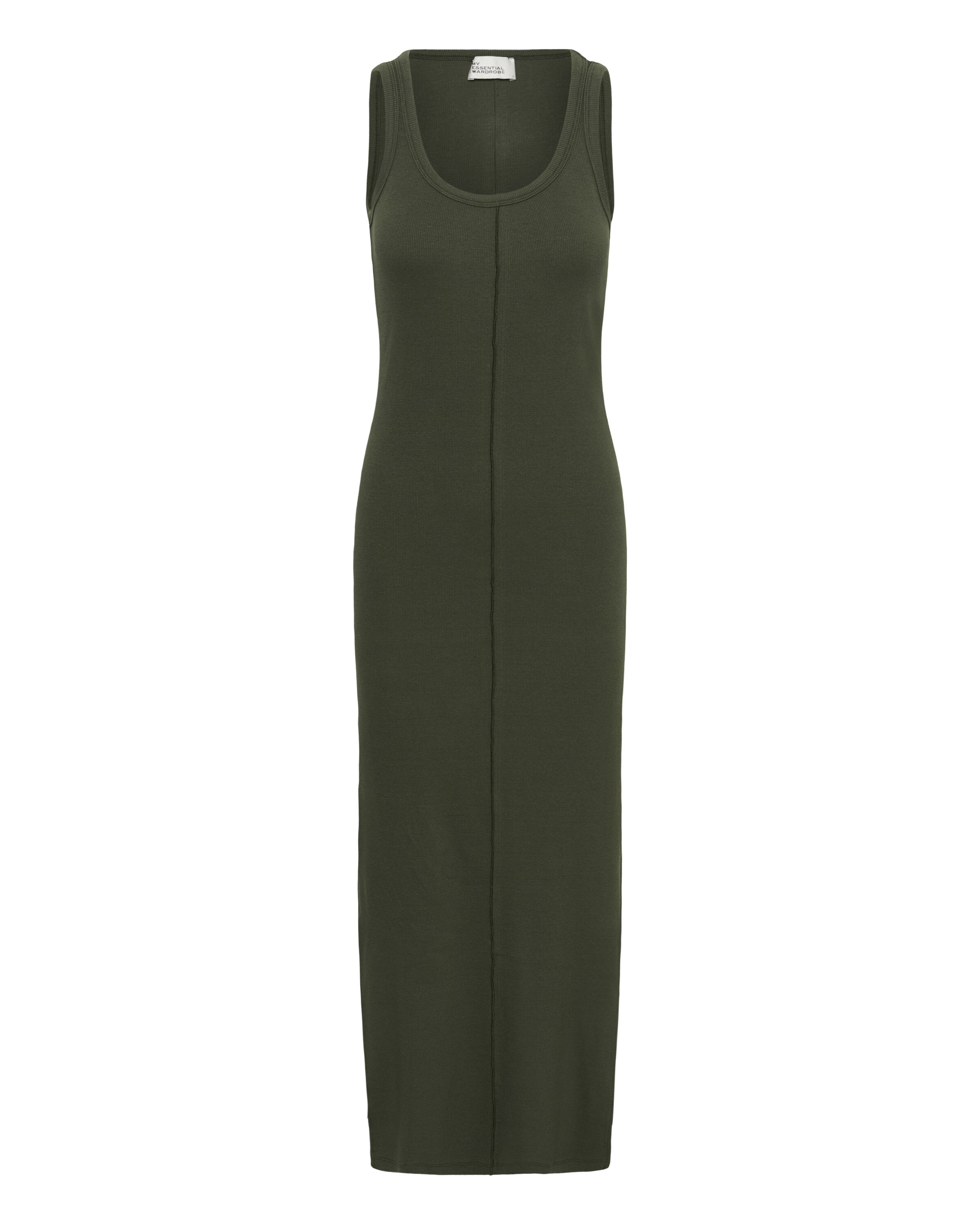 My Essential Wardrobe Jurk in Groen: voorkant