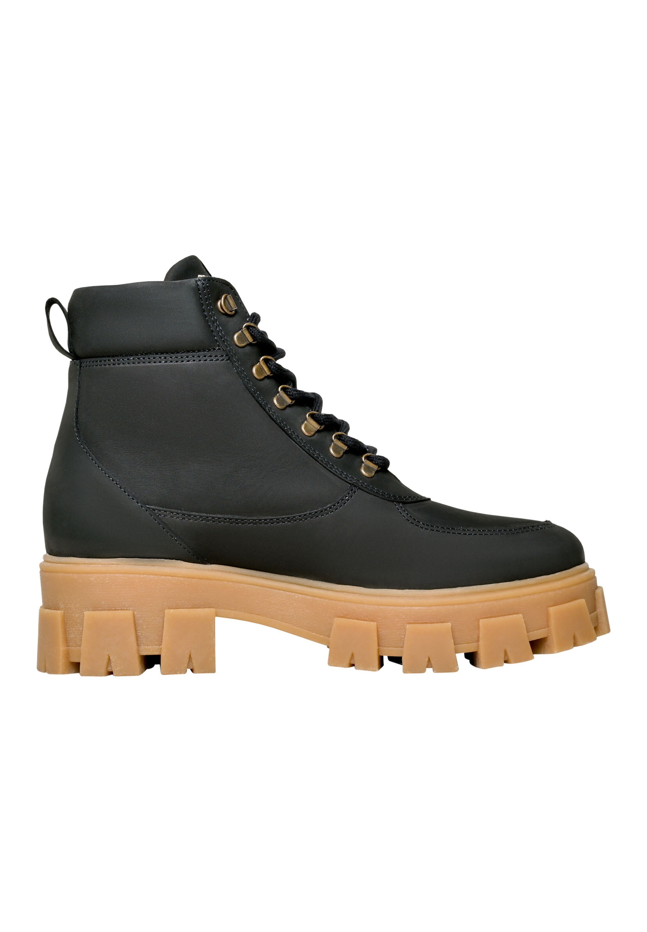 N91 Lace-Up Ankle Boots 'Style Choice HI' in Black