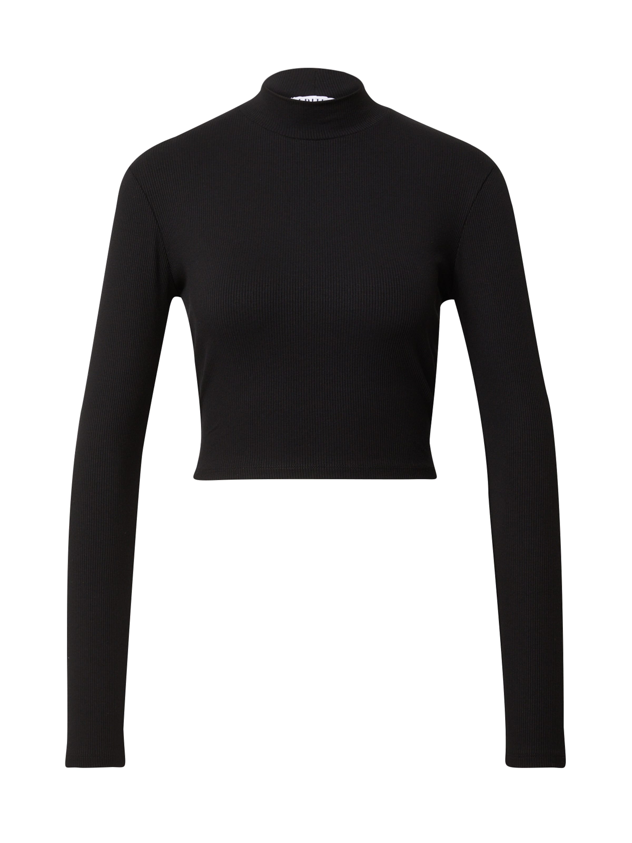 EDITED Тениска 'Ilka' в черно: отпред