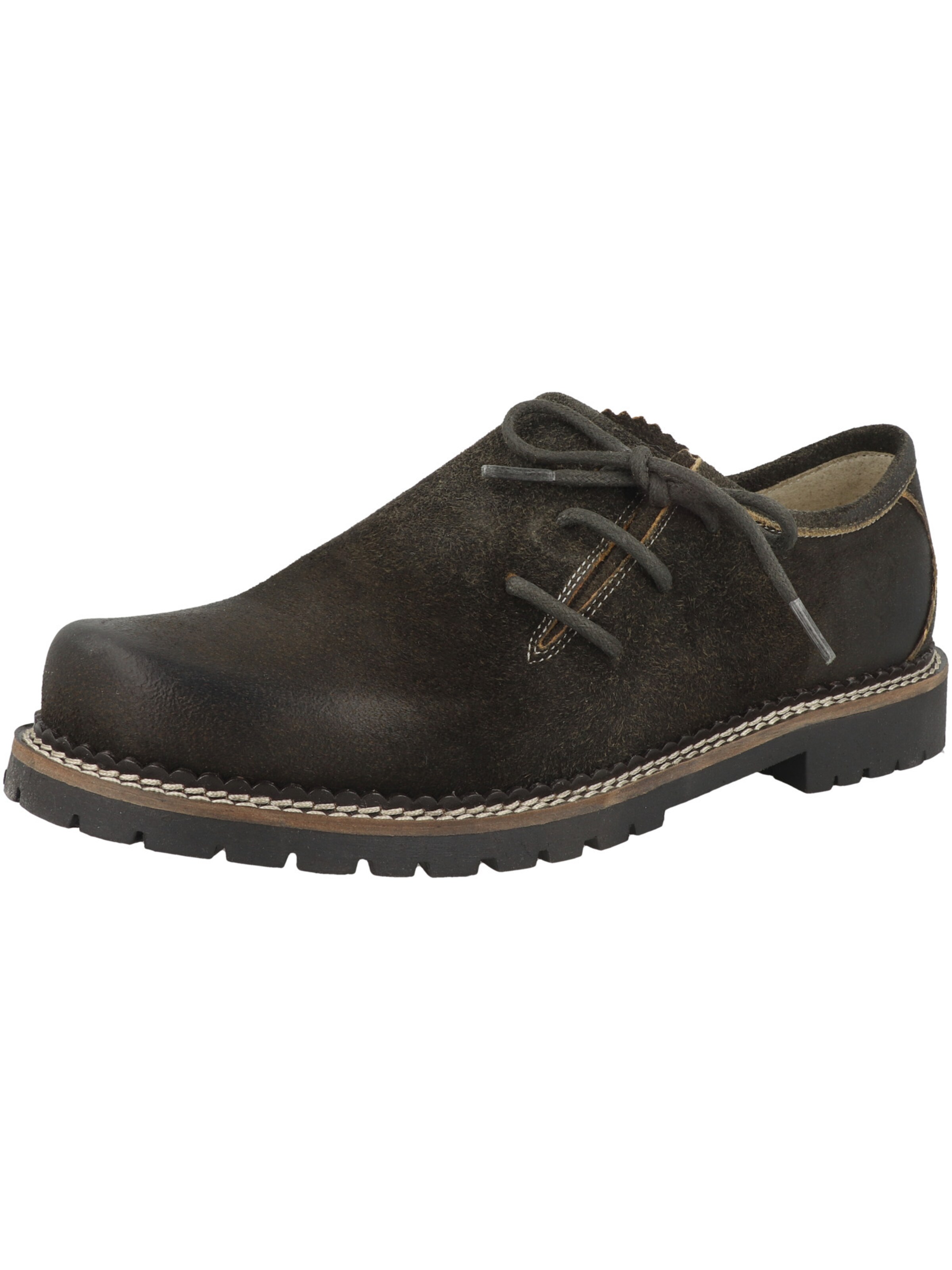 Scarpa per costume tradizionale 'Gerd' di SPIETH & WENSKY in marrone: frontale