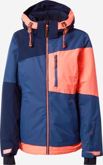 ICEPEAK Sportjacke 'CATHAY' in navy / dunkelblau / hellpink / schwarz, Produktansicht