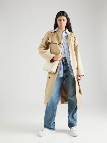 MEXX Between-Seasons Coat in Brown