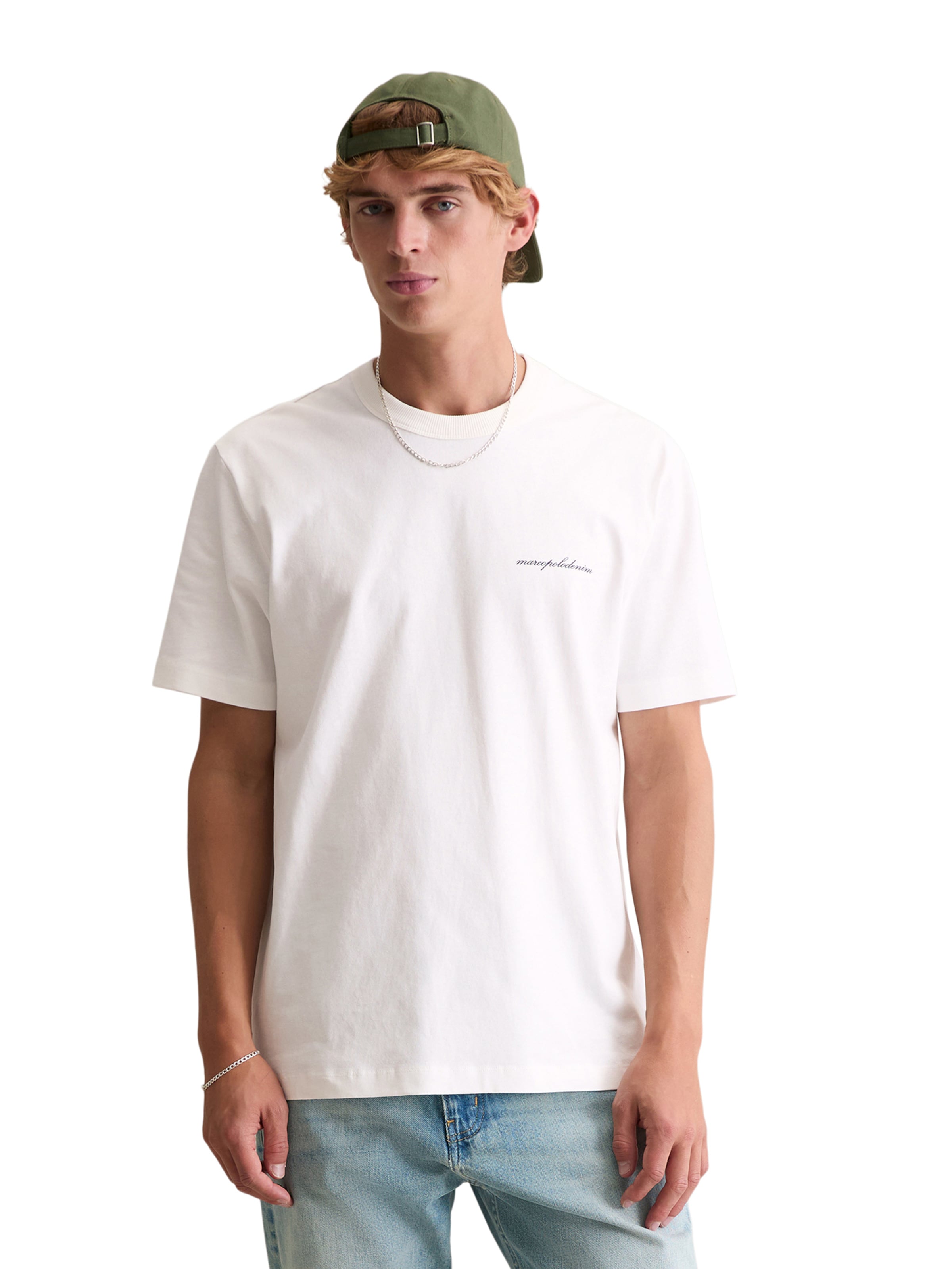 T-Shirt Marc O'Polo DENIM en blanc