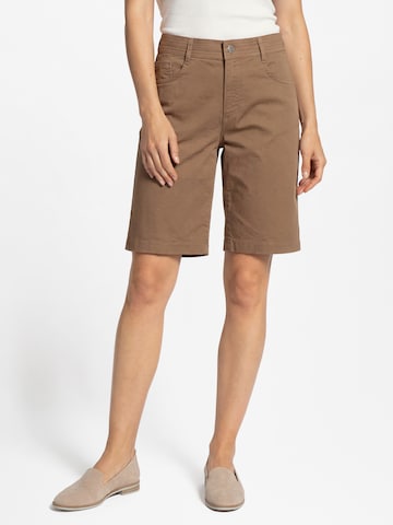 BRAX Regular Shorts 'Maine B' in Braun: Vorderseite