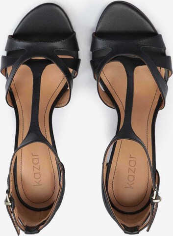 Kazar Strap sandal in Black