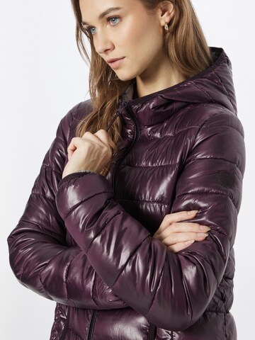 QS Between-Seasons Coat in Purple