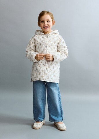 MANGO KIDS Between-Season Jacket in White