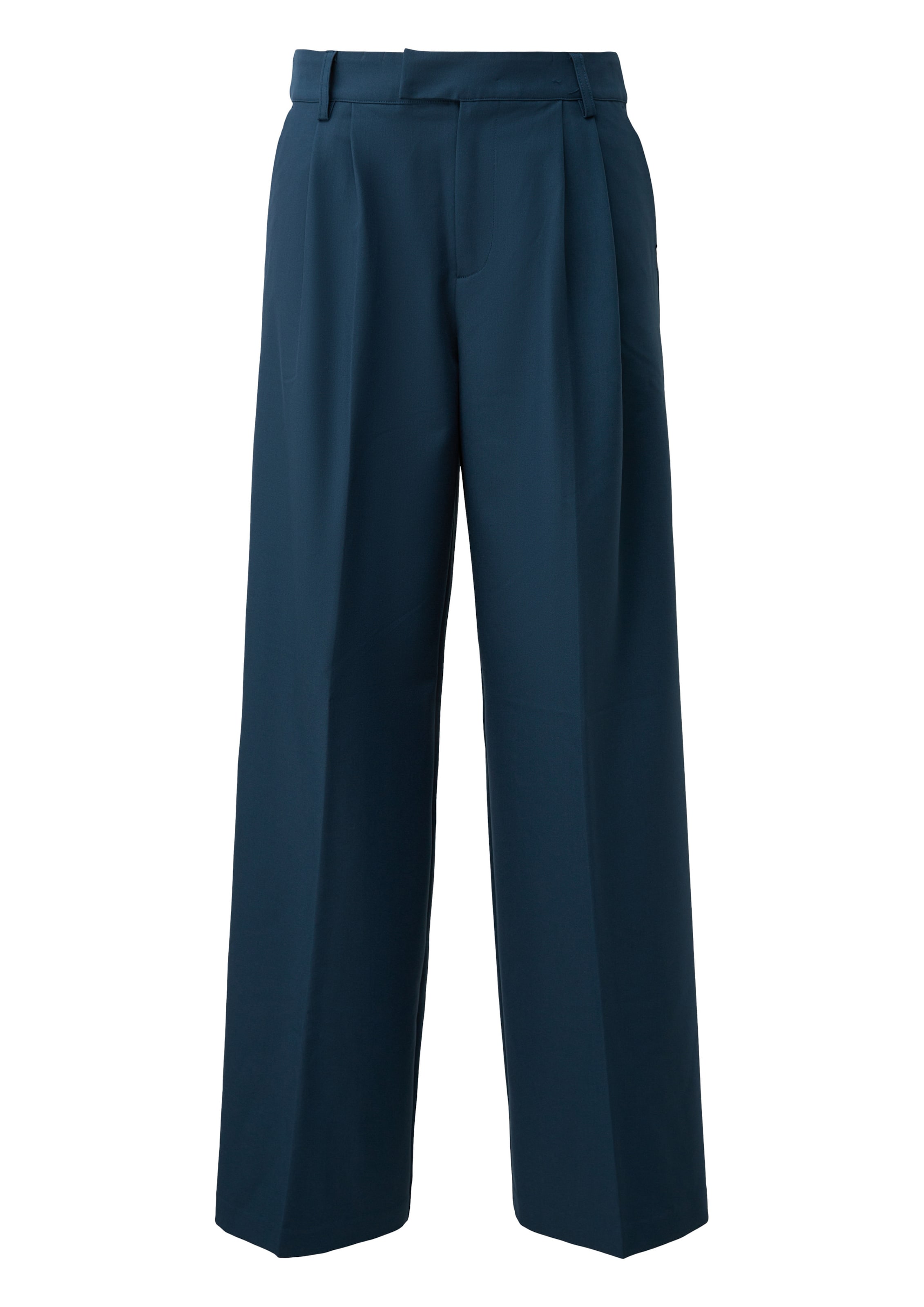 QS - regular Pantalón en azul: frente