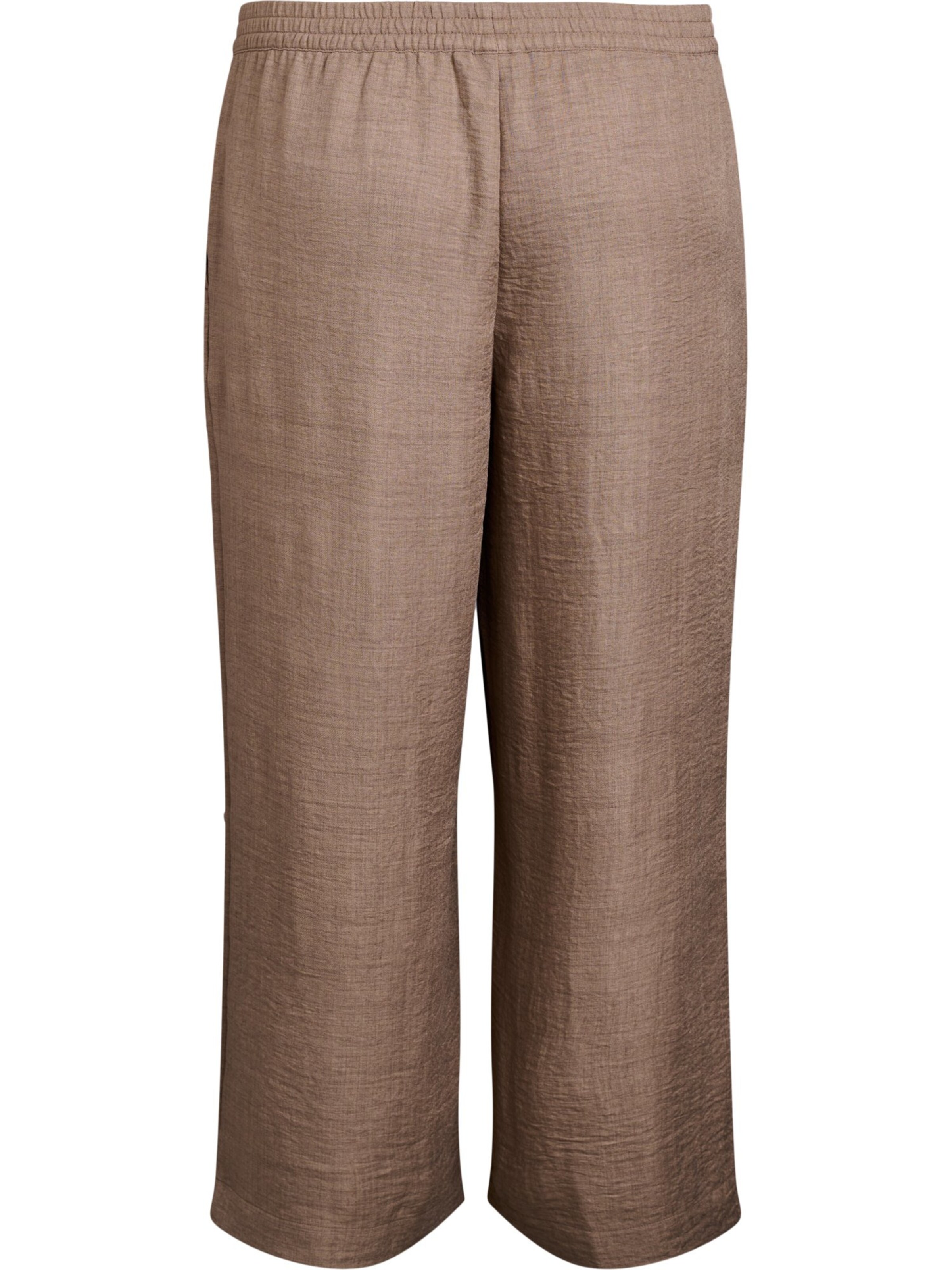 Wide leg Pantaloni 'Caalabama' di Zizzi in marrone