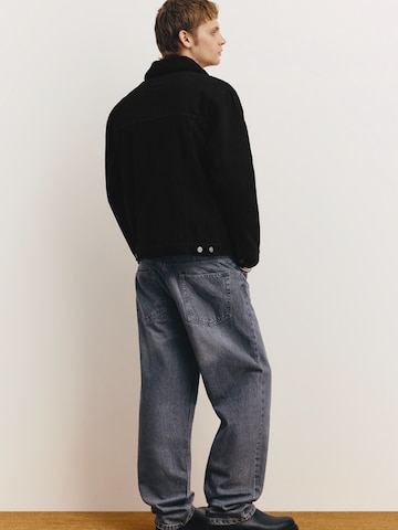 Pull&Bear Between-Season Jacket 'CAZADORA' in Black