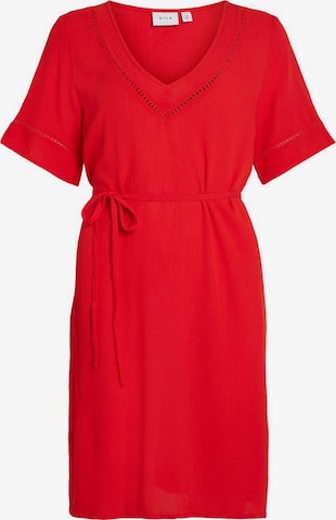VILA Obleka | rdeča barva: sprednja stran