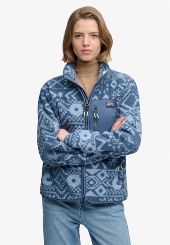 Veste en polaire Superdry & Co en bleu