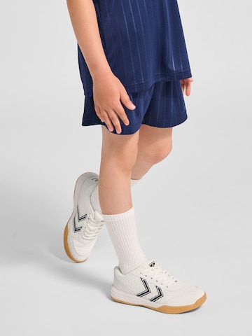 Hummel Regular Sportbroek in Blauw