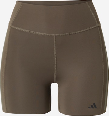 ADIDAS PERFORMANCE - Pantalón deportivo 'Optime' en verde: frente
