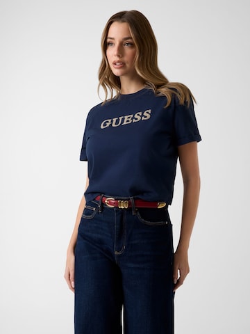 GUESS T-Shirt in Blau: Vorderseite