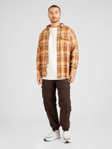 LEVI'S ® Comfort fit Overhemd 'Jackson Worker' in Bruin