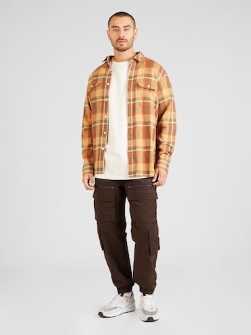 ruda LEVI'S ® Patogus modelis Marškiniai 'Jackson Worker'