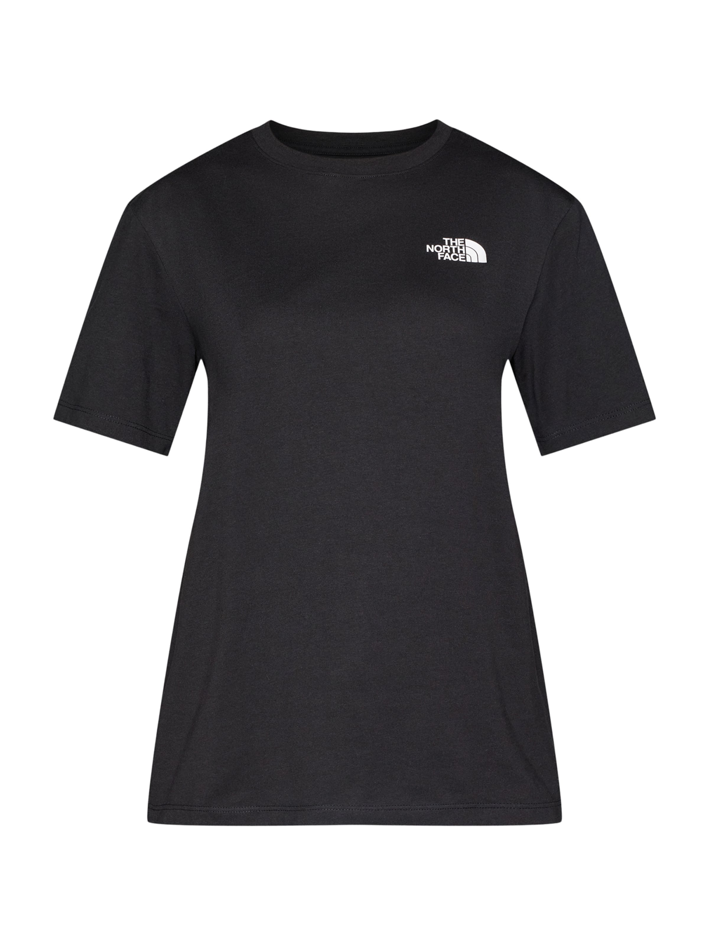 THE NORTH FACE - Camiseta 'EVOLUTION BOX NSE' en negro: frente