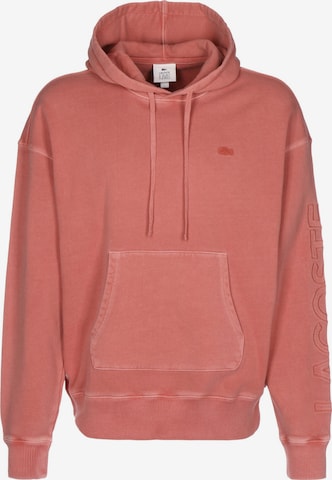Lacoste LIVE Sweatshirt in Red: front