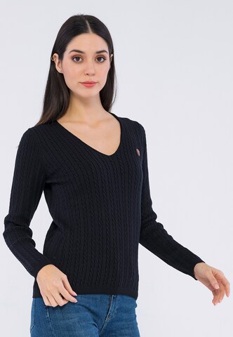 Pullover 'Manon' di Giorgio di Mare in nero