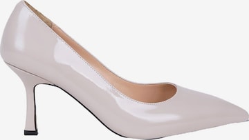 Desa - Zapatos con plataforma 'Pumps' en beige: frente