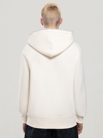 MAD TIGERS Sweatshirt 'Dark Oceans' in Beige