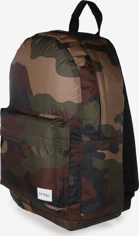 SPIRAL Backpack 'OG' in Brown: front