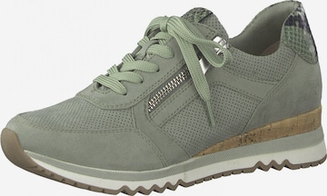 MARCO TOZZI Sneakers laag in Groen: voorkant