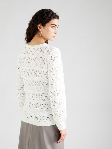 Pull-over OBJECT en blanc